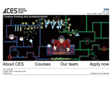 Tablet Screenshot of ces.ge