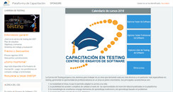 Desktop Screenshot of capacitacion.ces.com.uy