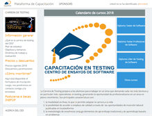Tablet Screenshot of capacitacion.ces.com.uy