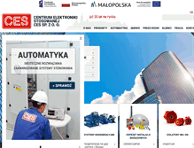 Tablet Screenshot of ces.com.pl