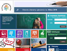 Tablet Screenshot of ces.edu.pl